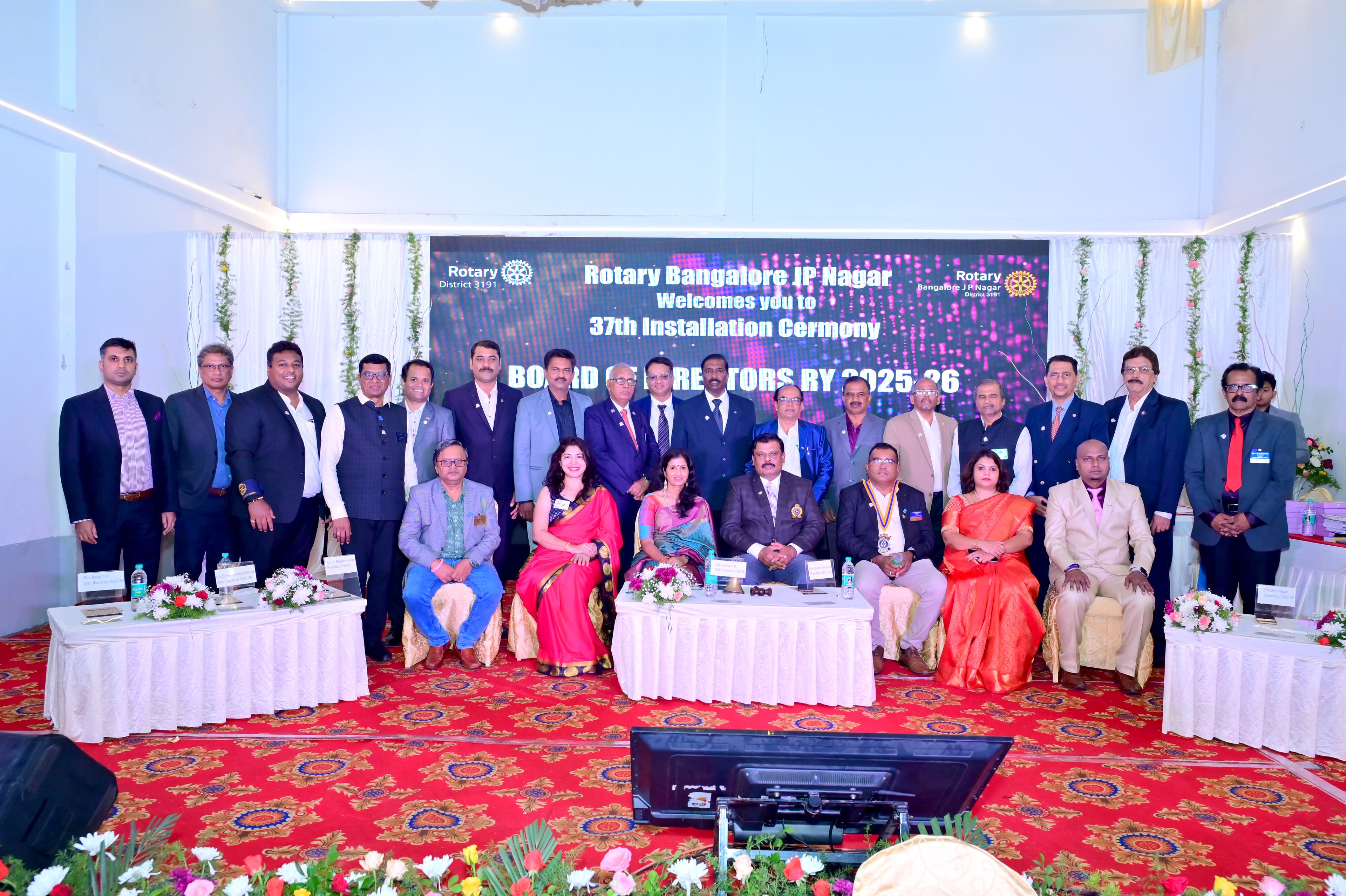 Rotary JP Nagar Board of Directors 2025-26