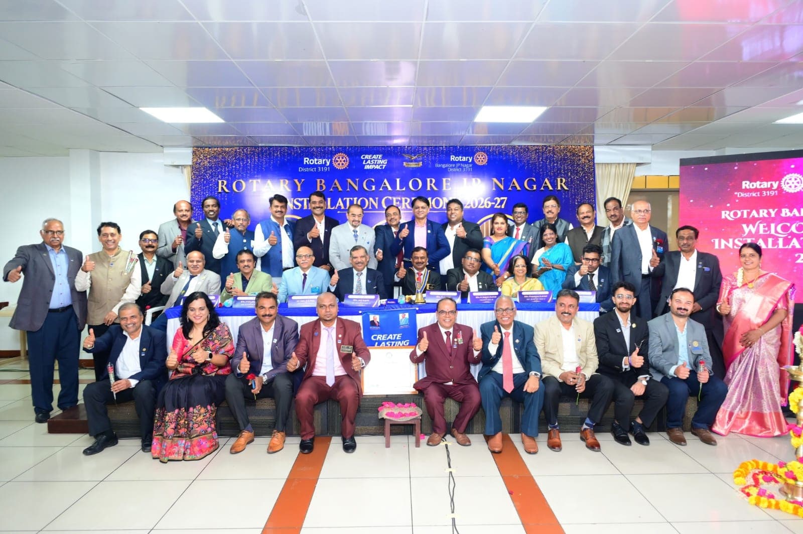 Rotary Bangalore JP Nagar Board of Directors 2026-27